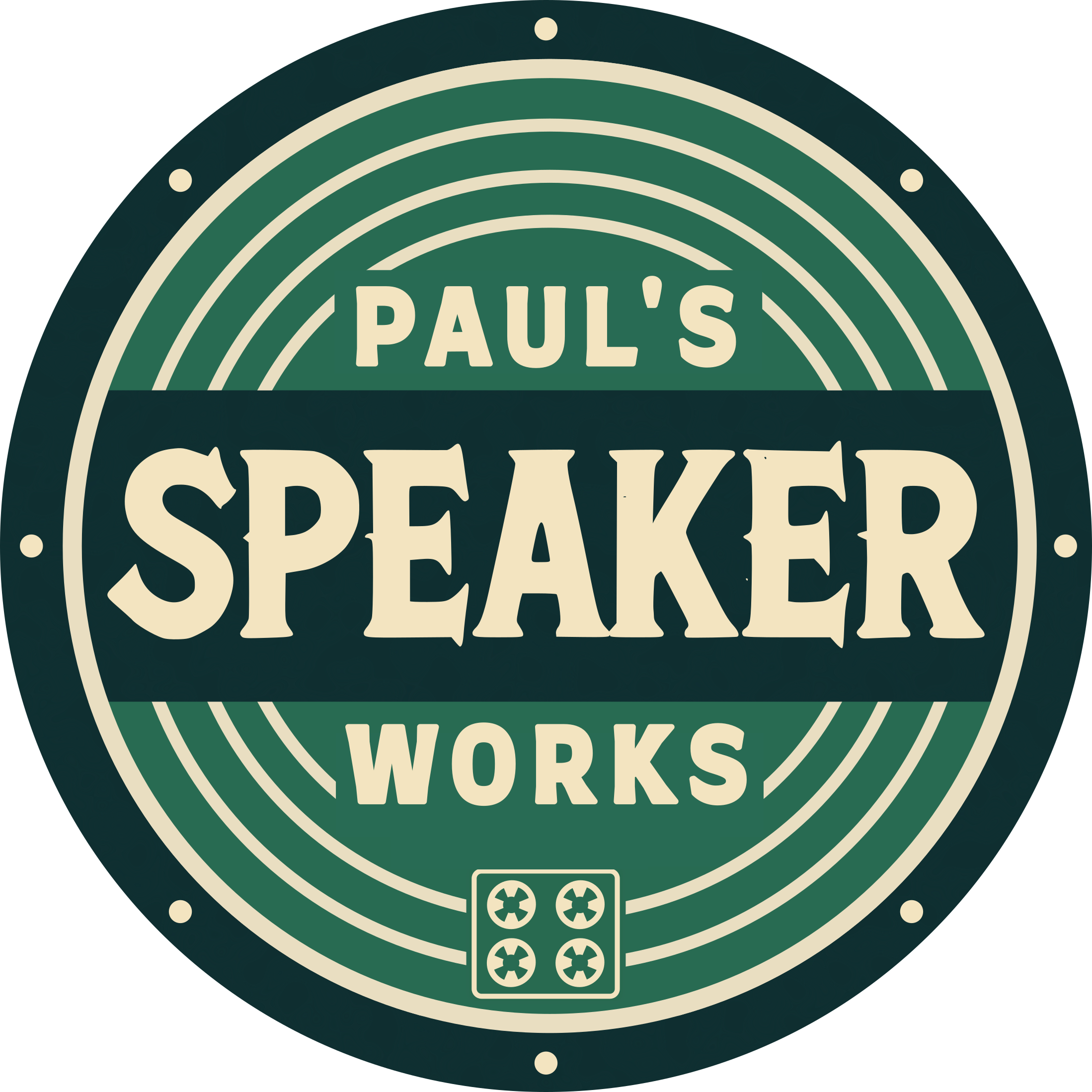 Paul's Speaker Works Logo